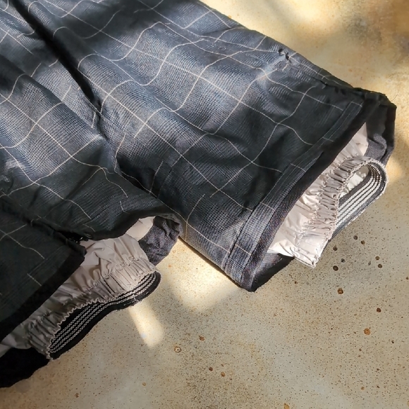 Helix | Gray Checkered Snowboarding Skiing Insulated Pants Size M - Picture 13 of 13